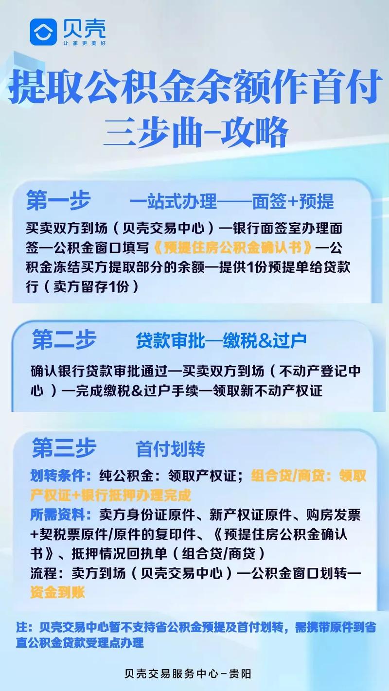 公积金代提流程